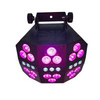 Wash 18pcs 8W RGBWUV 5in1 LEDs effect stage lighting  wash and strobe event lighting