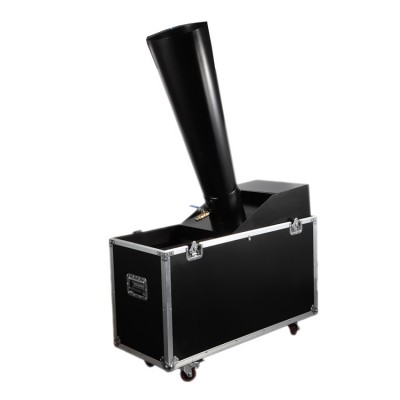 Manually or DMX-512 Control Large CO2 Rainbow Confetti Cannon Blower Machine with Flight case