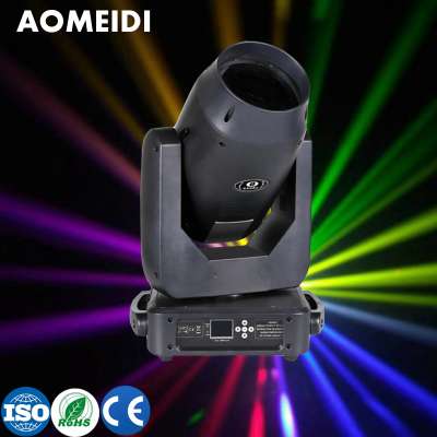 double prism with rainbow color light sky moving head 17r beam 350 moving head light 17r