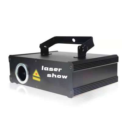 Professional DMX 1600mw Animation laser light  Stage disco DJ gobo  projection