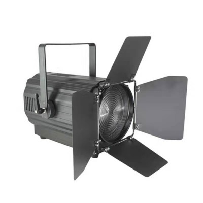 TV Television Studio Theater WW/CW 200W 300W DMX Zoom Fresnel LED Light for Video Camera